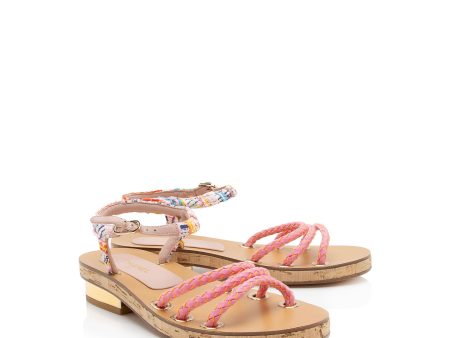 Chanel Tweed Braided Sandals - Size 8.5   38.5 (XCc1iz) on Sale