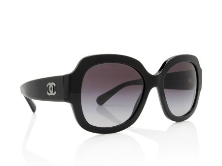 Chanel CC Oversized Butterfly Sunglasses (hJMNQo) Online Hot Sale