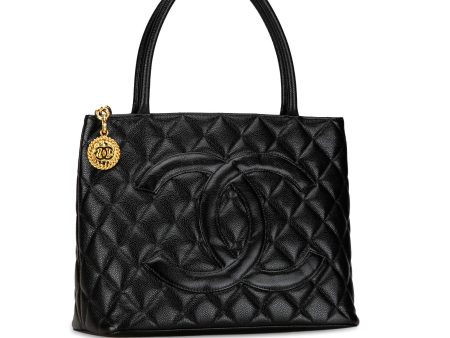 Chanel Caviar Medallion Tote (y2ND77) Online now