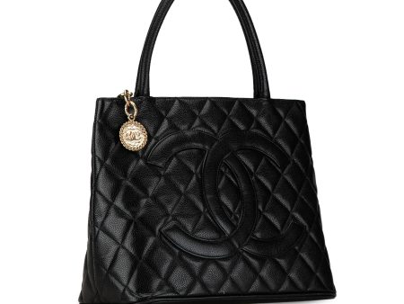 Chanel Caviar Medallion Tote (lt8XBk) For Discount