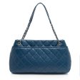 Chanel Caviar Leather CC Soft Timeless Medium Shoulder Bag (u1RyRl) For Cheap