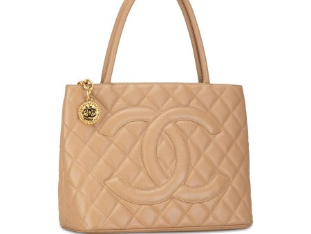 Chanel Caviar Medallion Tote (ZWP57b) Fashion