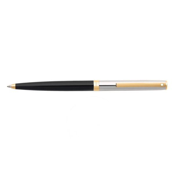 Sheaffer Sagaris Ball Pen - Black & Chrome GT For Sale