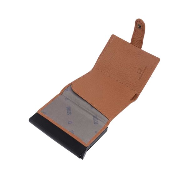 Scudo Vivid Slim Wallet - Camel Online Hot Sale