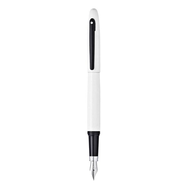 Sheaffer VFM Fountain Pen - Glossy White BT For Discount