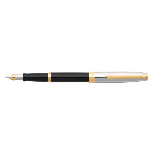 Sheaffer Sagaris Fountain Pen - Black & Chrome GT Supply