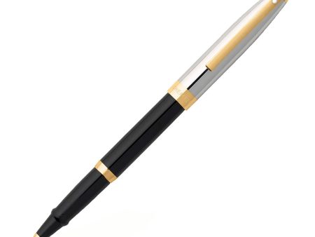 Sheaffer Sagaris Roller Ball Pen - Black & Chrome GT on Sale