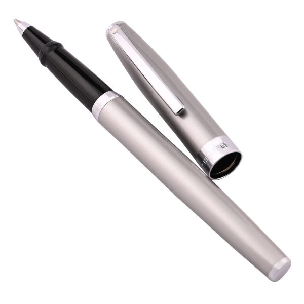 Sheaffer Sagaris Roller Ball Pen - Brushed Chrome CT Online Sale