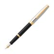 Sheaffer Sagaris Fountain Pen - Black & Chrome GT Supply