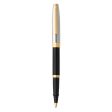 Sheaffer Sagaris Roller Ball Pen - Black & Chrome GT on Sale