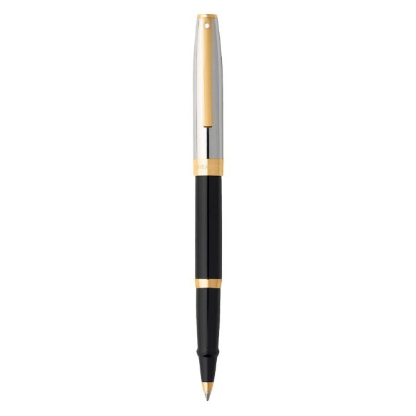 Sheaffer Sagaris Roller Ball Pen - Black & Chrome GT on Sale