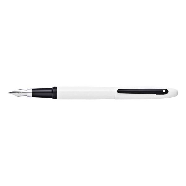 Sheaffer VFM Fountain Pen - Glossy White BT For Discount