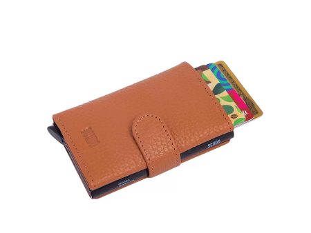 Scudo Vivid Slim Wallet - Camel Online Hot Sale